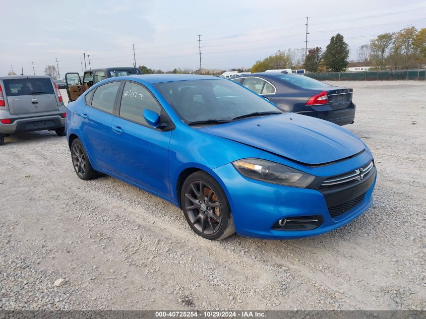 2015 Dodge Dart Sxt VIN: 1C3CDFBB0FD404392 Lot: 40725254