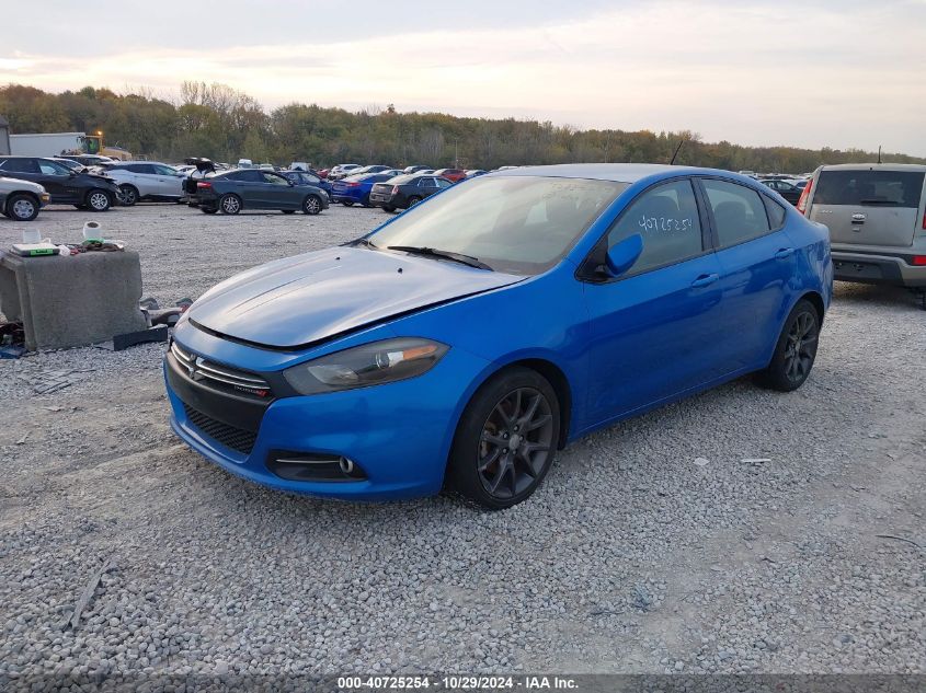 2015 Dodge Dart Sxt VIN: 1C3CDFBB0FD404392 Lot: 40725254