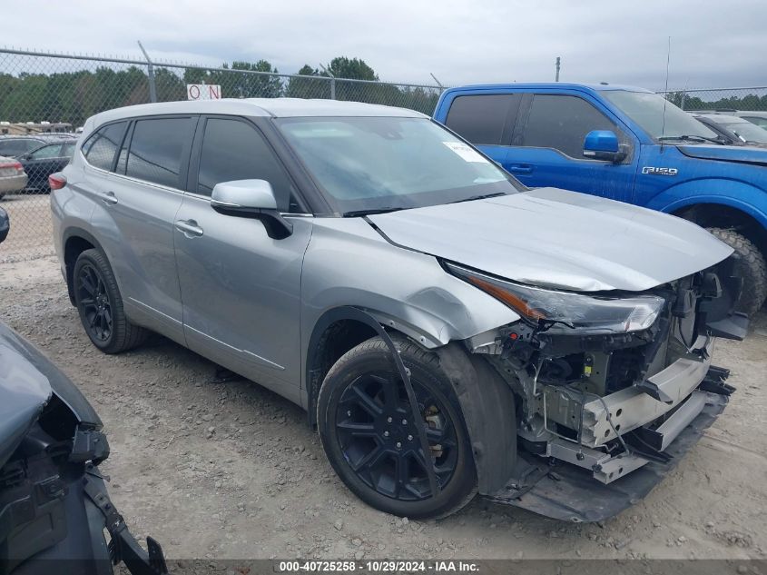 2023 Toyota Highlander Le VIN: 5TDKDRAH9PS023273 Lot: 40725258