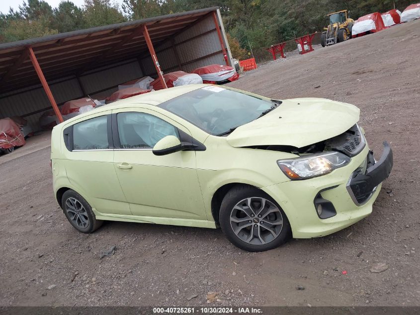 2017 Chevrolet Sonic Lt Auto VIN: 1G1JD6SH2H4111466 Lot: 40725261