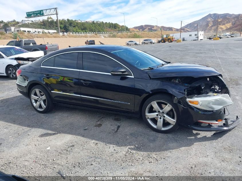 2012 Volkswagen Cc Lux Plus VIN: WVWHP7AN2CE500864 Lot: 40725309