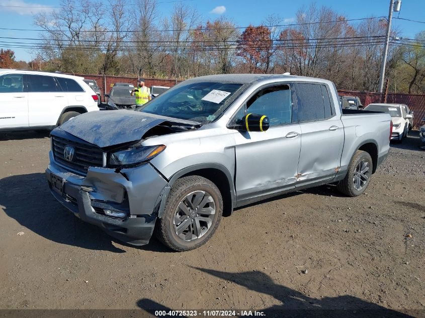 2023 Honda Ridgeline Sport VIN: 5FPYK3F12PB039030 Lot: 40725323