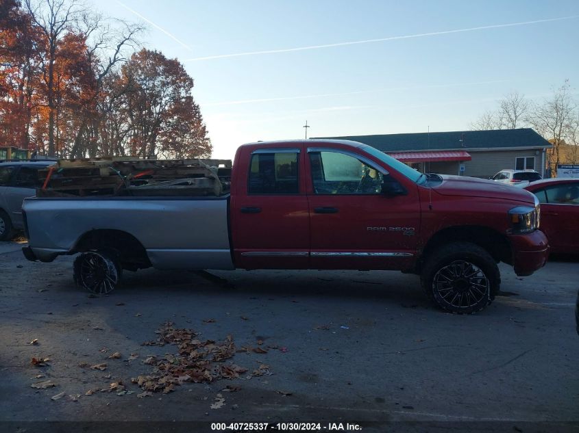 2006 Dodge Ram 2500 Laramie VIN: 1D7KS28C06J155296 Lot: 40725337