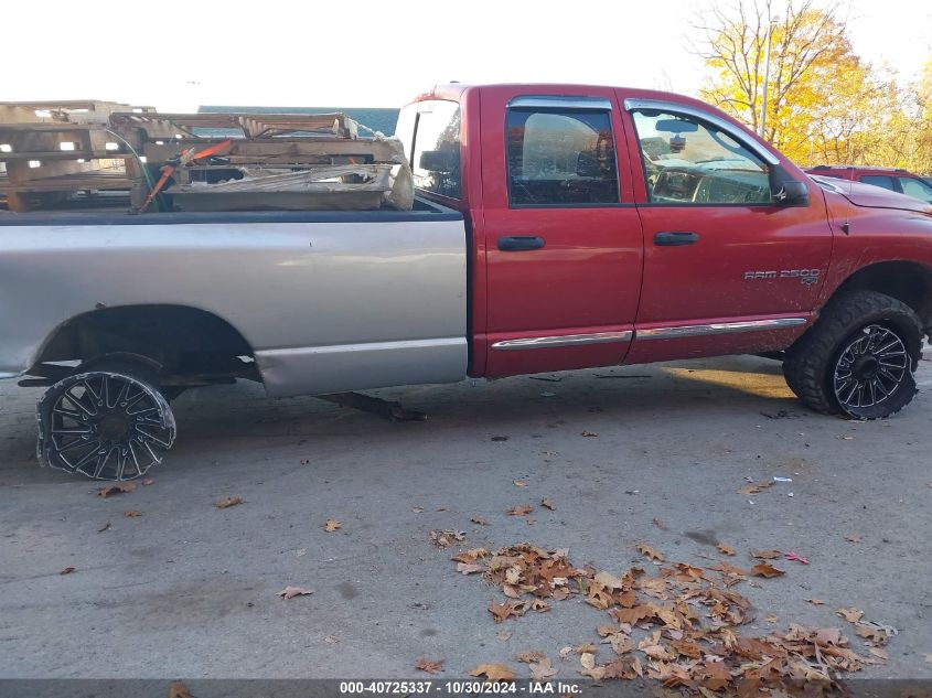 2006 Dodge Ram 2500 Laramie VIN: 1D7KS28C06J155296 Lot: 40725337