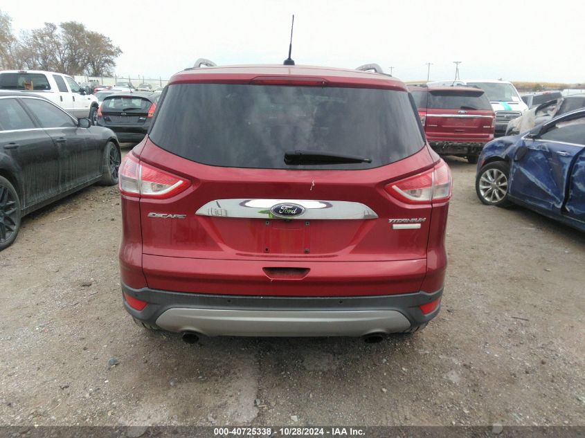 2016 Ford Escape Titanium VIN: 1FMCU0J98GUC11086 Lot: 40725338