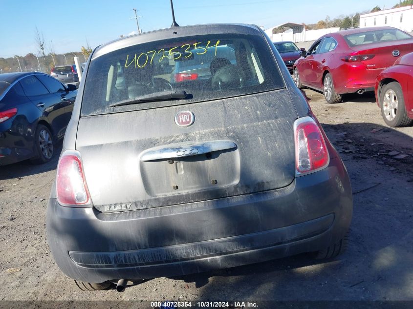 2012 Fiat 500 Pop VIN: 3C3CFFAR9CT122864 Lot: 40725354