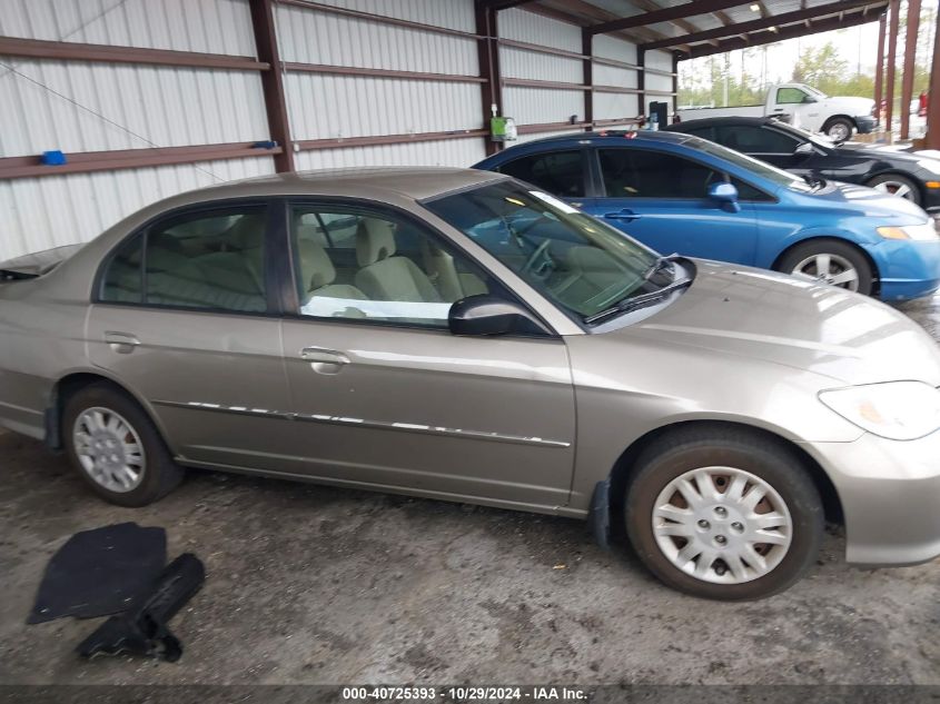 2005 Honda Civic Lx VIN: 2HGES16565H628688 Lot: 40725393