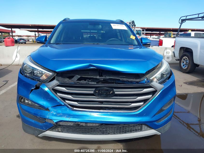 2018 Hyundai Tucson Value VIN: KM8J33A24JU629778 Lot: 40725395