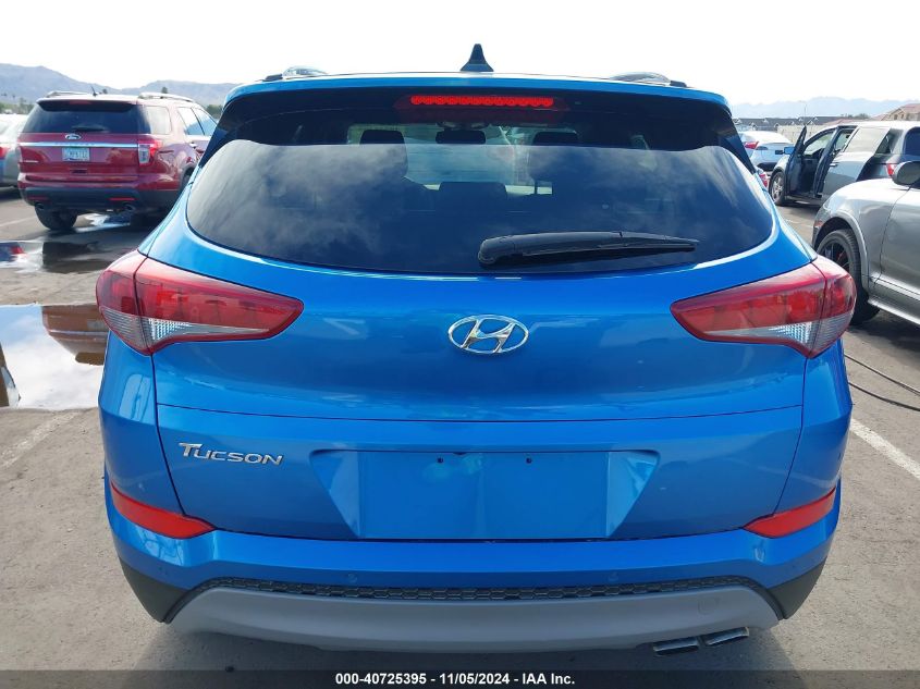 2018 Hyundai Tucson Value VIN: KM8J33A24JU629778 Lot: 40725395