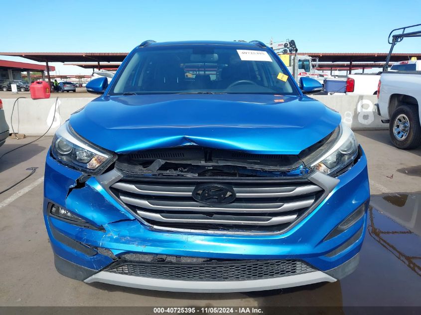 2018 Hyundai Tucson Value VIN: KM8J33A24JU629778 Lot: 40725395