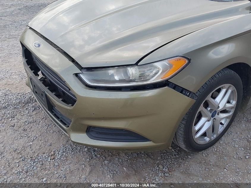 2013 FORD FUSION SE - 3FA6P0H72DR122913