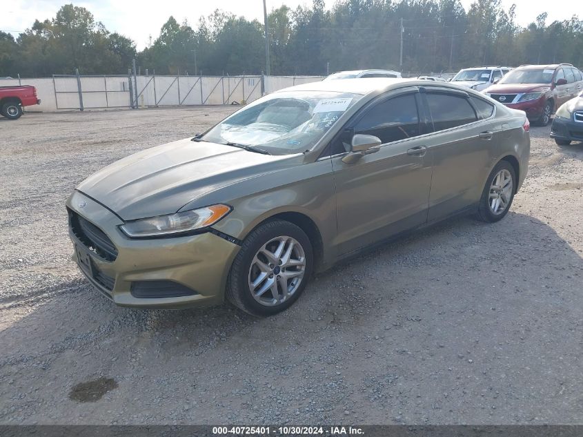 2013 FORD FUSION SE - 3FA6P0H72DR122913