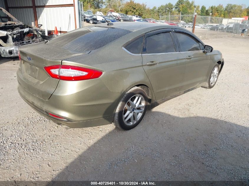 2013 FORD FUSION SE - 3FA6P0H72DR122913