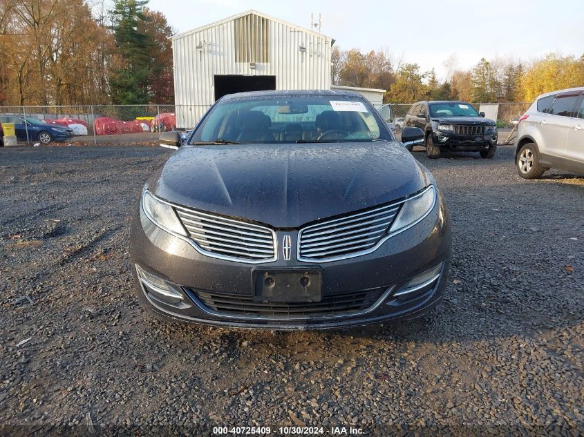 2013 Lincoln Mkz VIN: 3LN6L2J91DR824343 Lot: 40725409