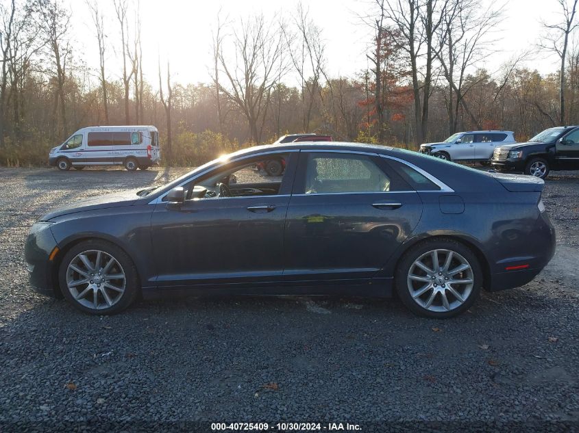 2013 Lincoln Mkz VIN: 3LN6L2J91DR824343 Lot: 40725409