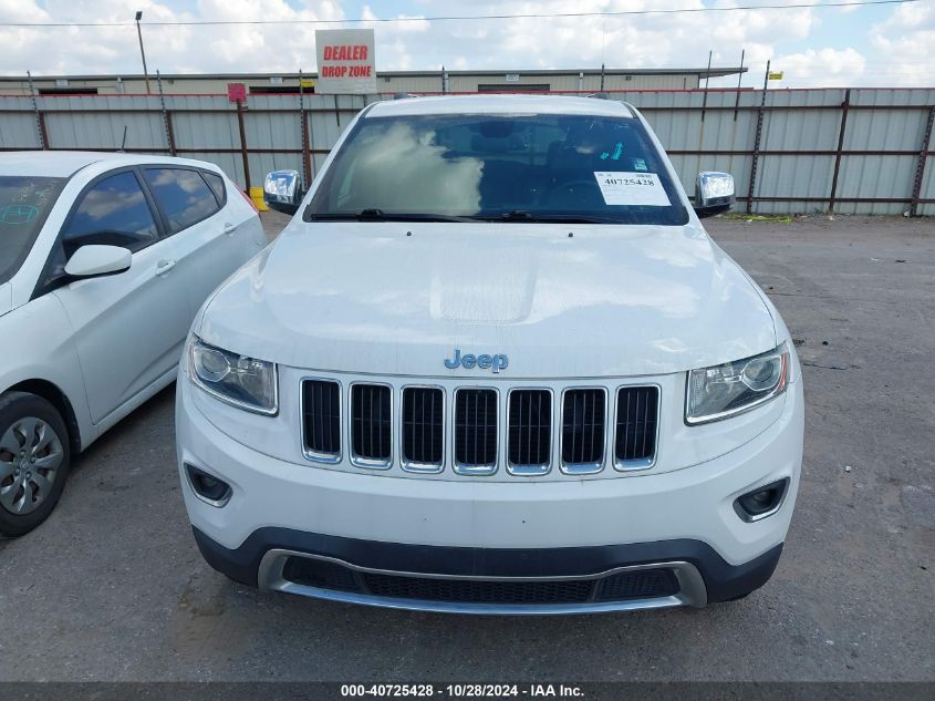 2014 Jeep Grand Cherokee Limited VIN: 1C4RJEBM6EC380095 Lot: 40725428