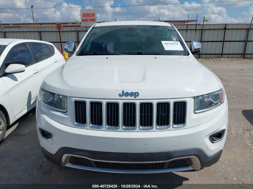 2014 Jeep Grand Cherokee Limited VIN: 1C4RJEBM6EC380095 Lot: 40725428