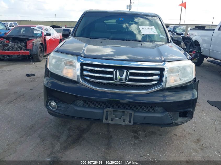 2014 Honda Pilot Ex-L VIN: 5FNYF3H57EB028230 Lot: 40725459