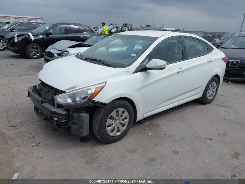 2016 Hyundai Accent Se VIN: KMHCT4AE1GU061801 Lot: 40725471