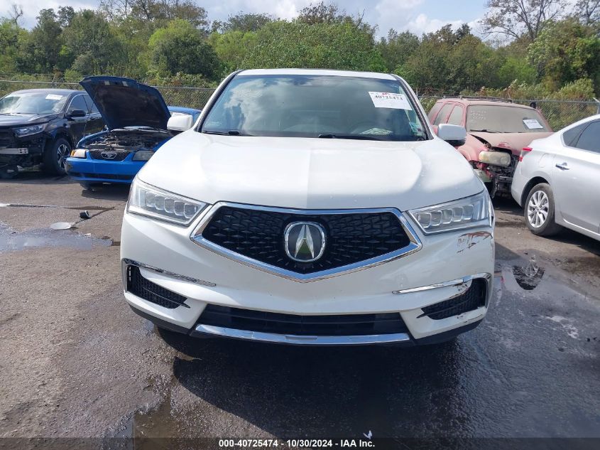 2017 Acura Mdx Technology Package VIN: 5FRYD3H51HB000027 Lot: 40725474