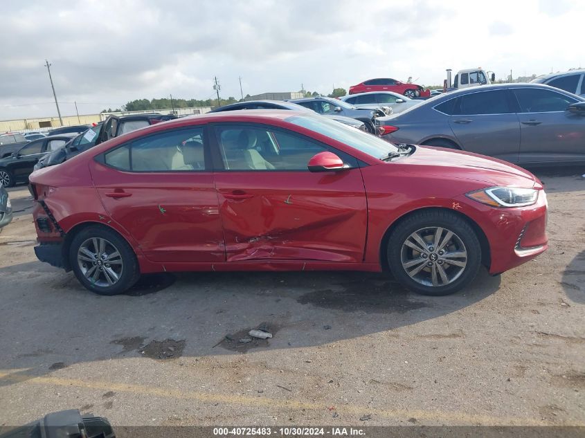 2017 Hyundai Elantra Se VIN: KMHD84LF9HU227379 Lot: 40725483