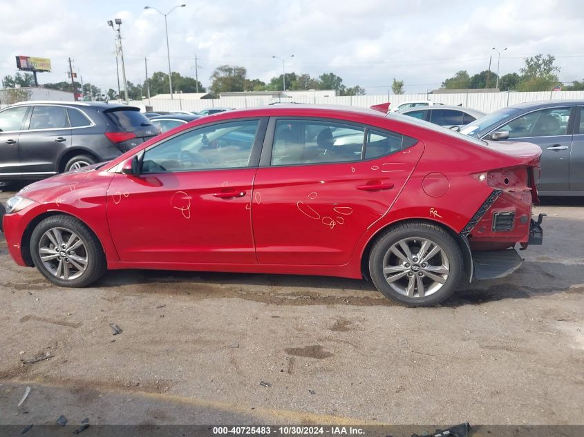 2017 HYUNDAI ELANTRA SE - KMHD84LF9HU227379