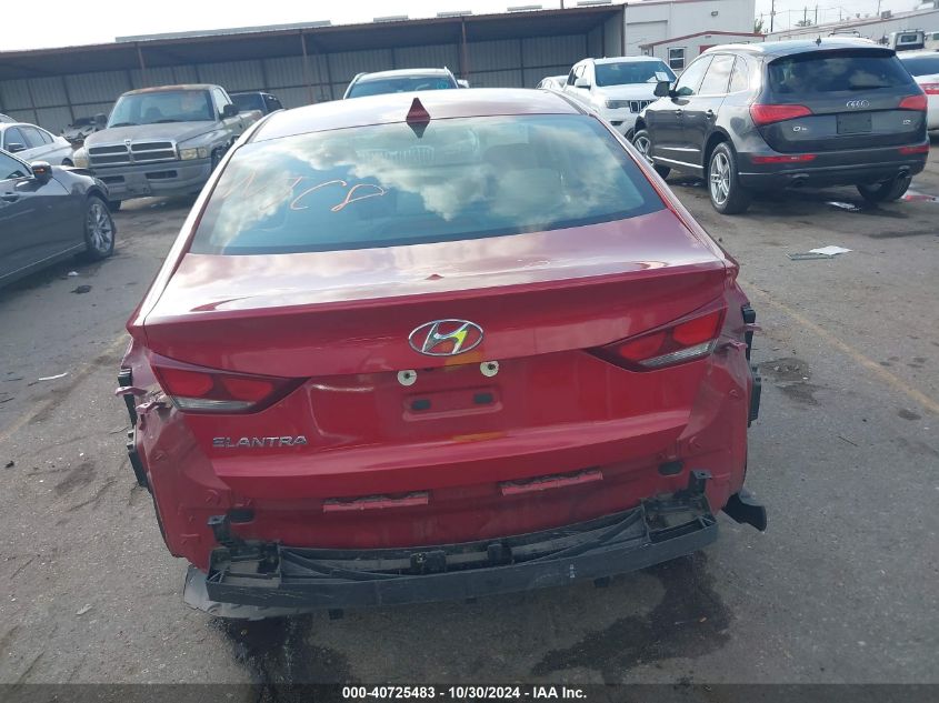 2017 Hyundai Elantra Se VIN: KMHD84LF9HU227379 Lot: 40725483