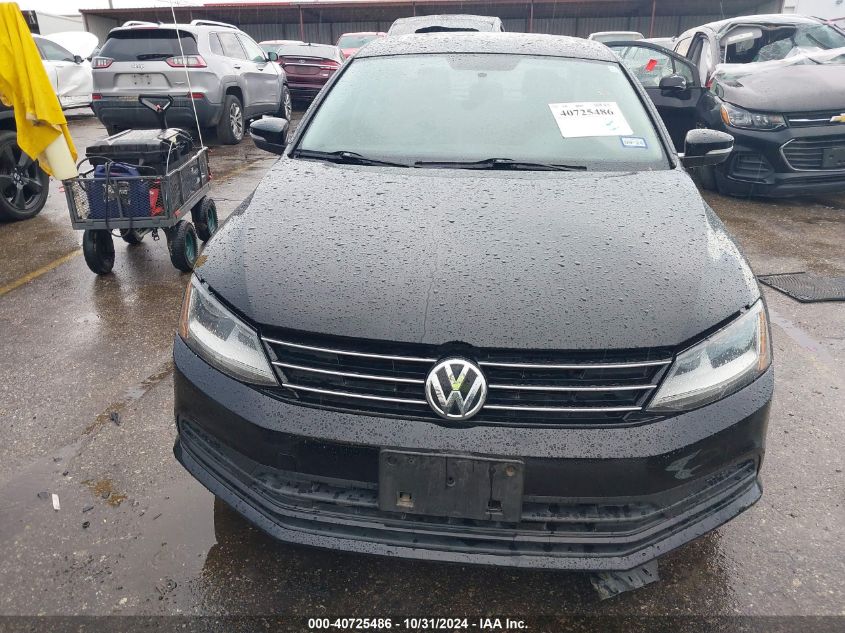 2017 Volkswagen Jetta 1.4T Se VIN: 3VWDB7AJ6HM282498 Lot: 40725486