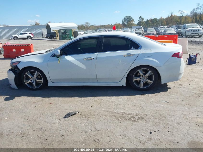 2014 Acura Tsx 2.4 VIN: JH4CU2F86EC003709 Lot: 40725495