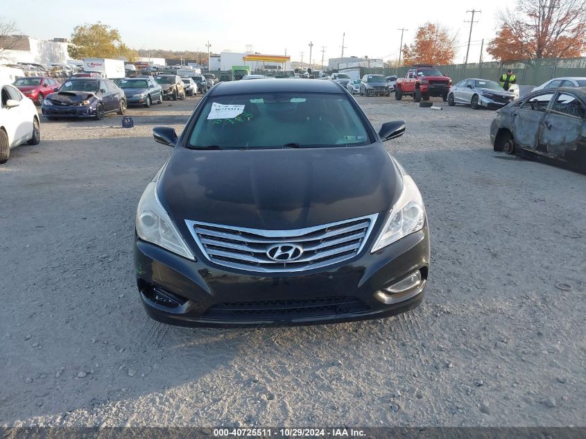 2012 Hyundai Azera VIN: KMHFG4JG2CA172176 Lot: 40725511