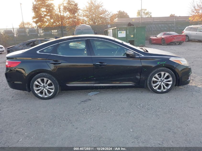 2012 Hyundai Azera VIN: KMHFG4JG2CA172176 Lot: 40725511