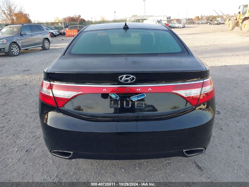 2012 Hyundai Azera VIN: KMHFG4JG2CA172176 Lot: 40725511