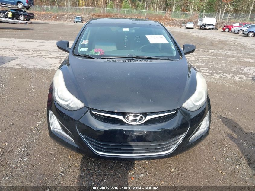 2016 Hyundai Elantra Se VIN: 5NPDH4AE3GH654676 Lot: 40725536