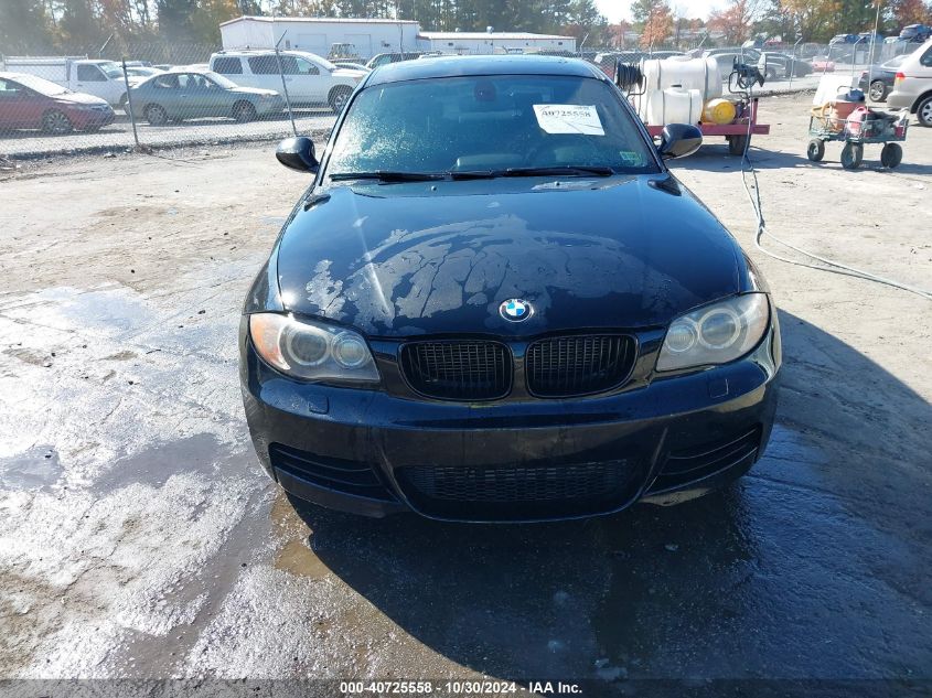 2011 BMW 135I VIN: WBAUC9C54BVM10257 Lot: 40725558