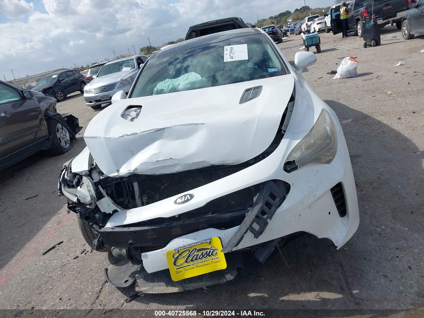 2018 Kia Stinger Premium VIN: KNAE25LA7J6021375 Lot: 40725568