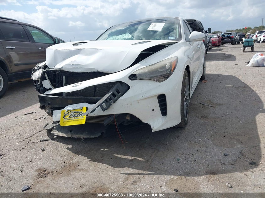 2018 Kia Stinger Premium VIN: KNAE25LA7J6021375 Lot: 40725568