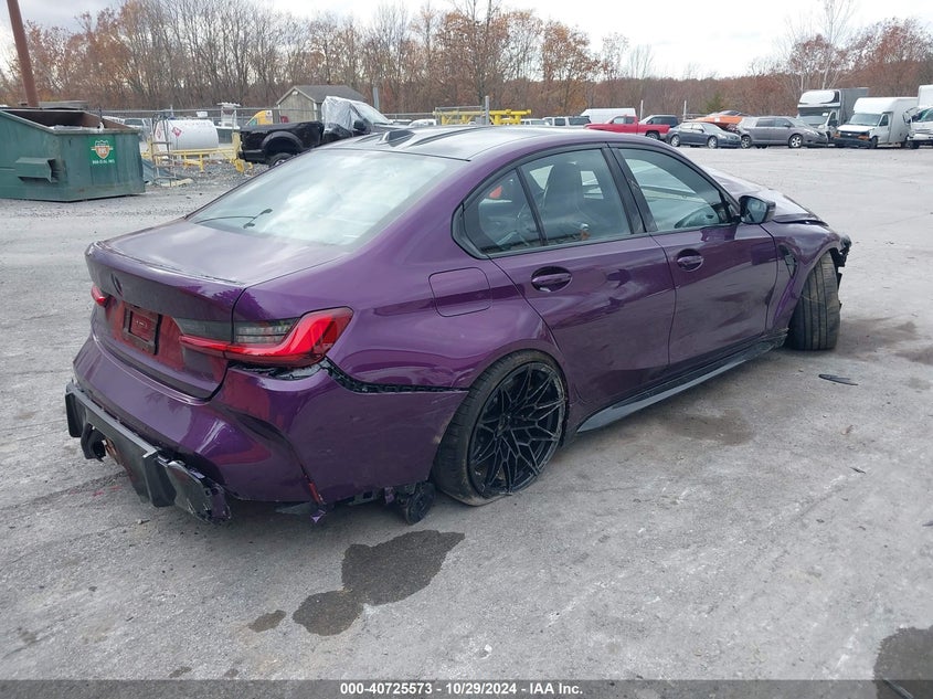 2024 BMW M3 COMPETITION XDRIVE - WBS43AY06RFS81453