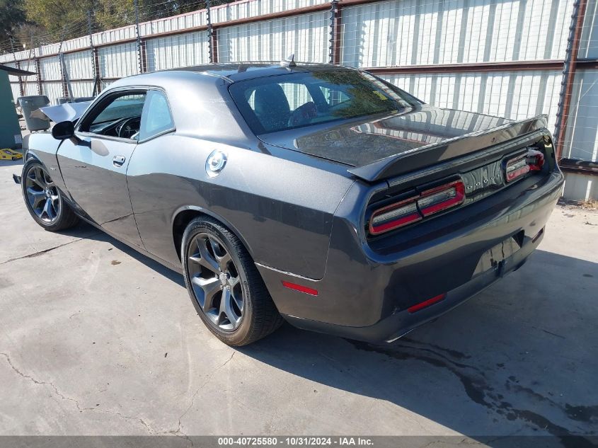 VIN 2C3CDZBT1FH758922 2015 DODGE CHALLENGER no.3