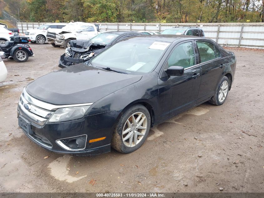 2010 Ford Fusion Sel VIN: 3FAHP0JA5AR181187 Lot: 40725583