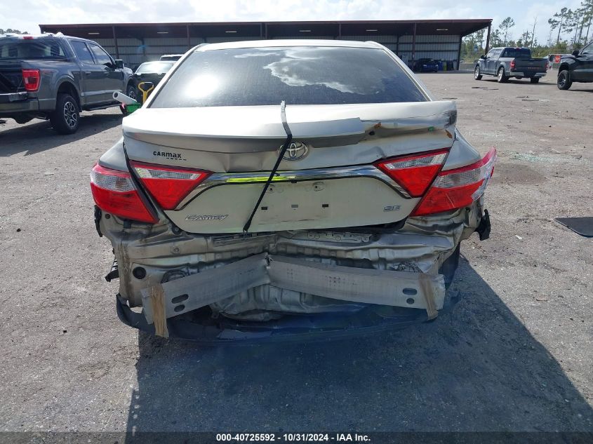 2015 Toyota Camry Se VIN: 4T1BF1FK4FU016639 Lot: 40725592