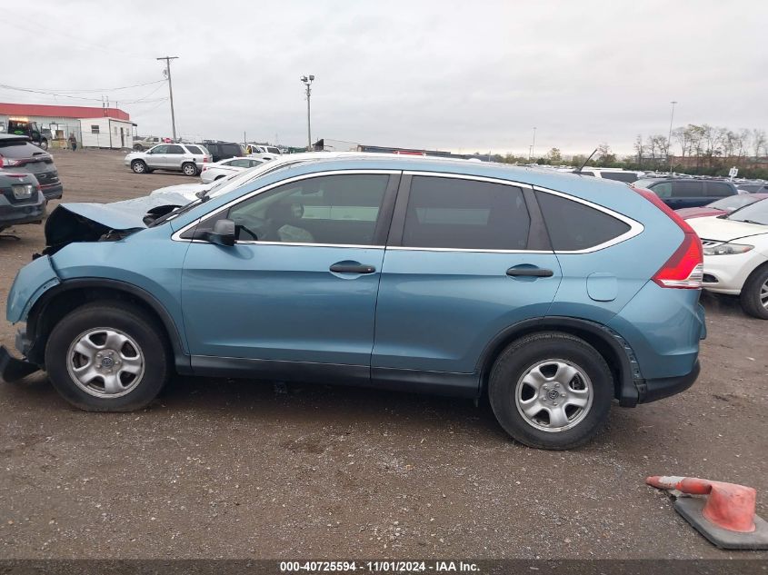 2014 Honda Cr-V Lx VIN: 2HKRM3H3XEH546911 Lot: 40725594