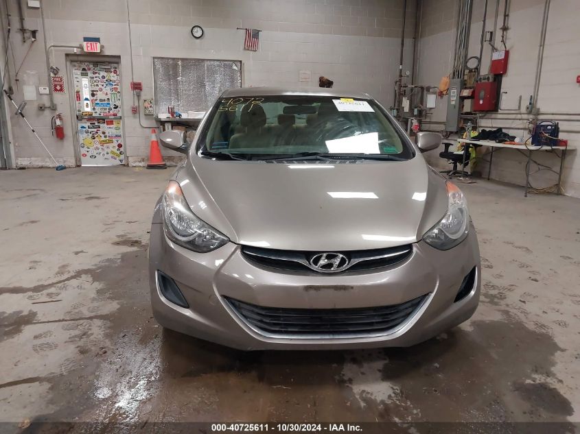 2013 Hyundai Elantra Gls VIN: 5NPDH4AE2DH322014 Lot: 40725611