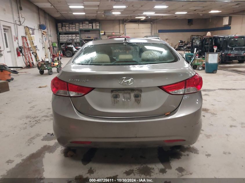 2013 Hyundai Elantra Gls VIN: 5NPDH4AE2DH322014 Lot: 40725611