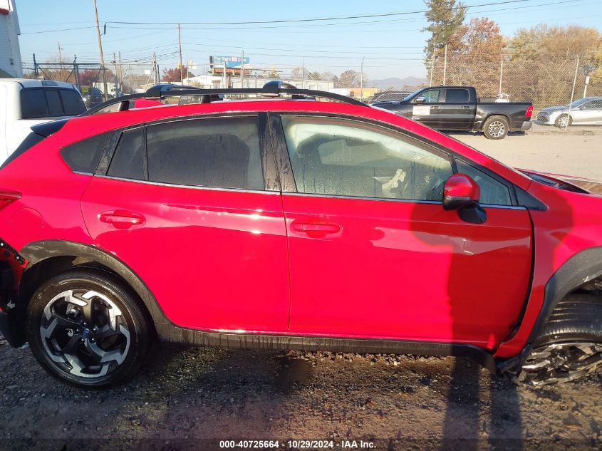 2022 Subaru Crosstrek Limited VIN: JF2GTHMC6NH276606 Lot: 40725664