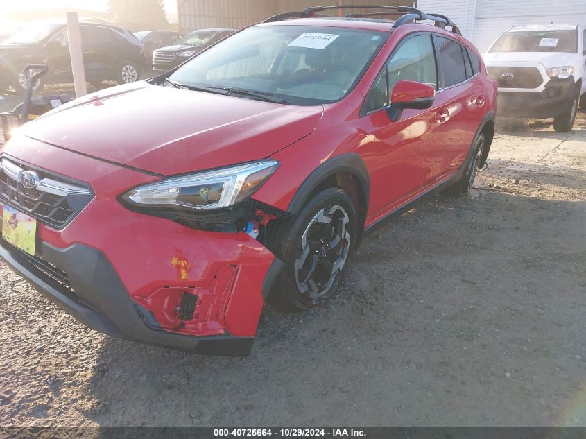 2022 Subaru Crosstrek Limited VIN: JF2GTHMC6NH276606 Lot: 40725664