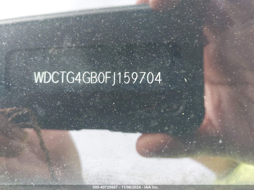 VIN WDCTG4GB0FJ159704 2015 Mercedes-Benz GLA 250, 4... no.9