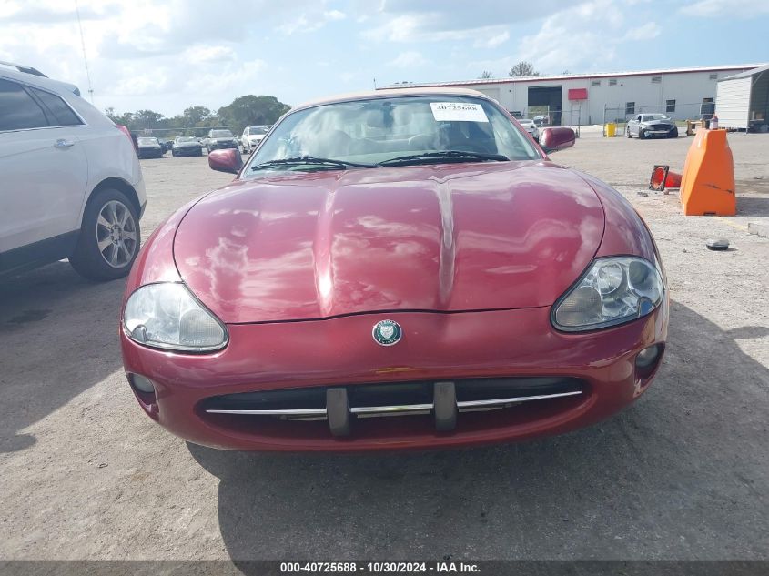 1999 Jaguar Xk8 VIN: SAJGX2040XC039514 Lot: 40725688