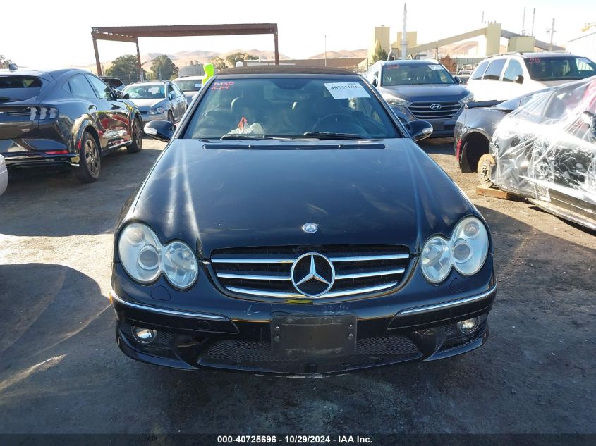 2006 Mercedes-Benz Clk 55 Amg VIN: WDBTK76G36T063250 Lot: 40725696