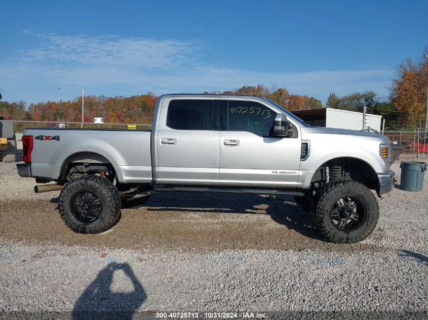 2019 Ford F-250 Lariat VIN: 1FT7W2BT6KED42039 Lot: 40725713