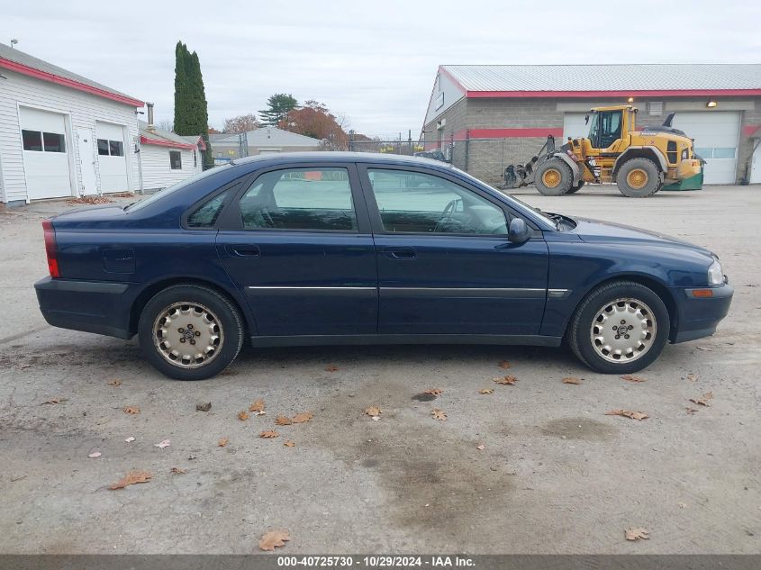 2000 Volvo S80 2.9 VIN: YV1TS94D3Y1074635 Lot: 40725730